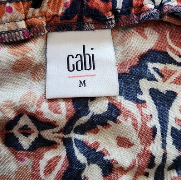 Cabi Isabel Patchwork Ruffle Skirt M - Picture 4 of 4